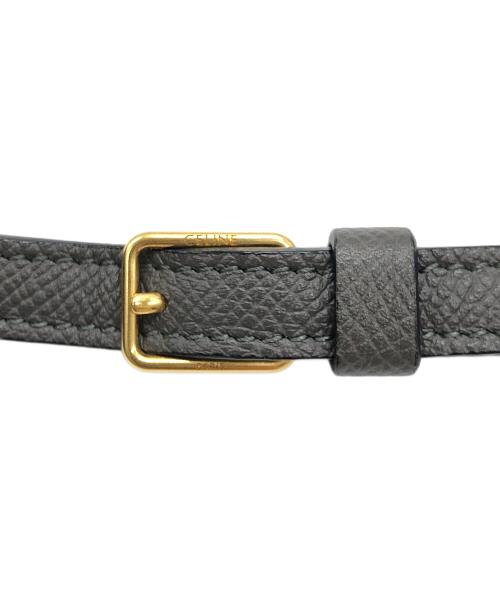 CELINE（セリーヌ）CELINE (セリーヌ) 2WAYショルダーバッグ グレーの古着・服飾アイテム