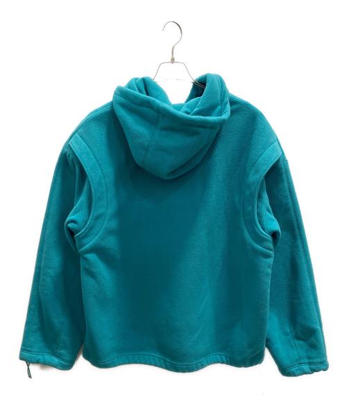 ADER error（アーダーエラー）ADER error (アーダーエラー) フリースパーカー ブルー サイズ:3の古着・服飾アイテム