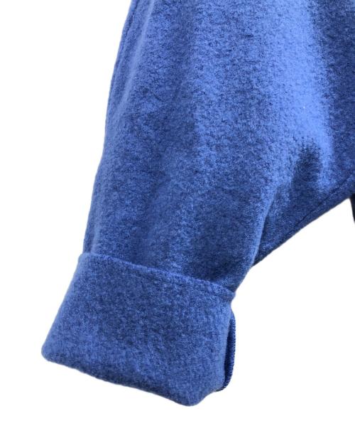 BEARDSLEY（ビアズリー）BEARDSLEY (ビアズリー) 圧縮ジャージープルオーバー ブルー サイズ:FREEの古着・服飾アイテム