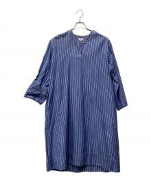 SCYE（サイ）の古着「コットンリネンワンピース」｜ブルー