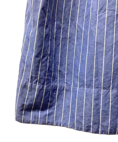 SCYE（サイ）SCYE (サイ) コットンリネンワンピース ブルー サイズ:36の古着・服飾アイテム