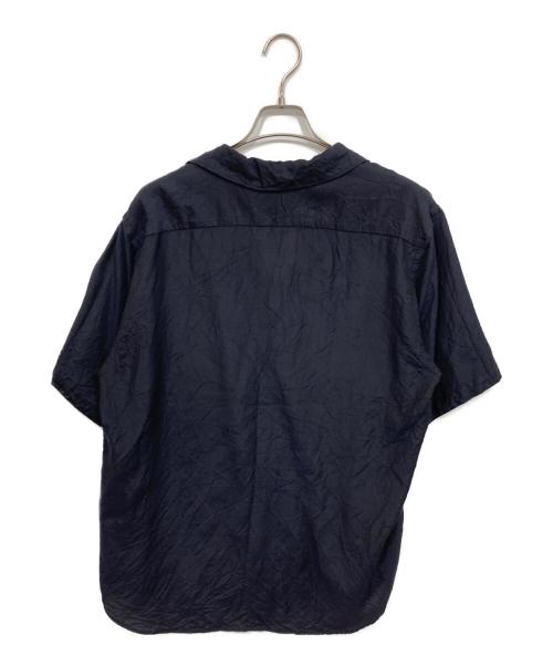 COMOLI（コモリ）COMOLI (コモリ) ウールシルクスキッパースキッパーシャツ ネイビー サイズ:1の古着・服飾アイテム