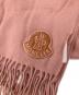 MONCLER (モンクレール) マフラー ピンク：10000円