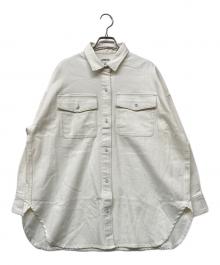 ARPEGE STORY（アルページュストーリー）の古着「BIGデニムシャツ」｜ホワイト