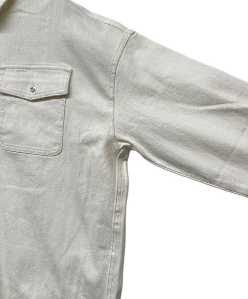 ARPEGE STORY（アルページュストーリー）ARPEGE STORY (アルページュストーリー) BIGデニムシャツ ホワイト サイズ:2 未使用品の古着・服飾アイテム