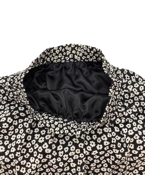 CADUNE（カデュネ）CADUNE (カデュネ) マルチ柄スカート ブラック×ホワイト サイズ:38の古着・服飾アイテム