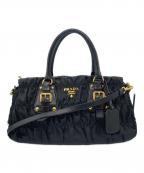 PRADAプラダ）の古着「2WAYショルダーバッグ」｜ブラック