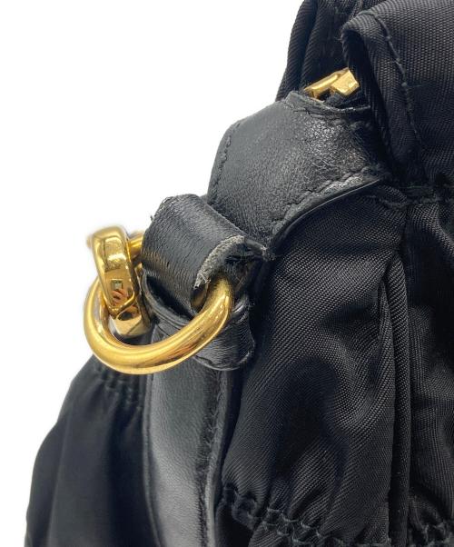 PRADA（プラダ）PRADA (プラダ) 2WAYショルダーバッグ ブラックの古着・服飾アイテム