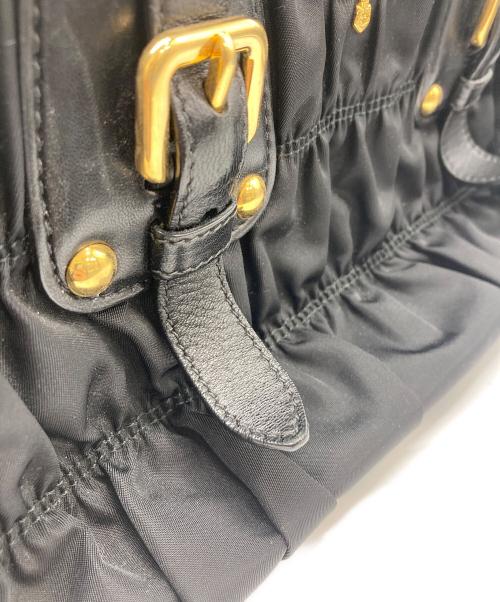 PRADA（プラダ）PRADA (プラダ) 2WAYショルダーバッグ ブラックの古着・服飾アイテム