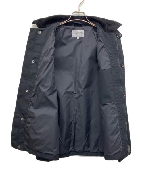 Carhartt WIP（カーハート ワーク イン プログレス）Carhartt WIP (カーハート ワークインプログレス) CLAPTON JACKET ブラック サイズ:Sの古着・服飾アイテム