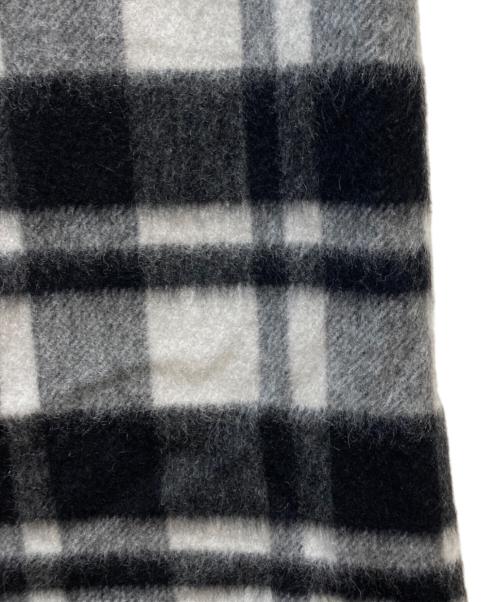 INED（イネド）INED (イネド) シャギーチェックスカート ブラック サイズ:9の古着・服飾アイテム