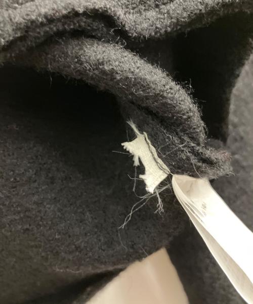 LES COYOTES（レ・コヨーテ）LES COYOTES (レ・コヨーテ) フェルトニット ブラック サイズ:フリー 未使用品の古着・服飾アイテム