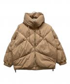 DUNOデュノ）の古着「ダウンジャケット/PEGGIE CERTOSA」｜ベージュ