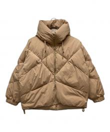 DUNO（デュノ）の古着「ダウンジャケット/PEGGIE CERTOSA」｜ベージュ