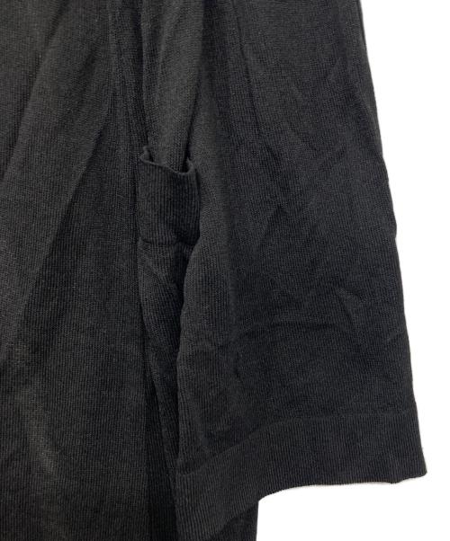 FOXEY（フォクシー）FOXEY (フォクシー) パイピングロングカーディガン ブラック サイズ:記載なしの古着・服飾アイテム