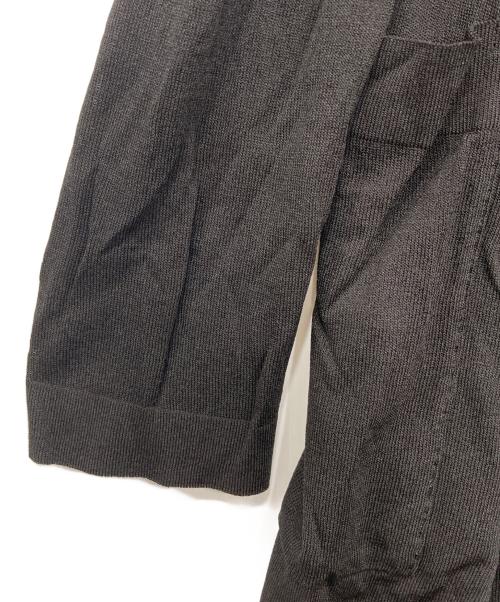 FOXEY（フォクシー）FOXEY (フォクシー) パイピングロングカーディガン ブラック サイズ:記載なしの古着・服飾アイテム