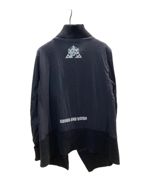 Hysteric Glamour（ヒステリックグラマー）Hysteric Glamour (ヒステリックグラマー) アシメ中綿ジャケット ブラック サイズ:Mの古着・服飾アイテム