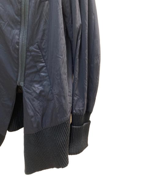 Hysteric Glamour（ヒステリックグラマー）Hysteric Glamour (ヒステリックグラマー) アシメ中綿ジャケット ブラック サイズ:Mの古着・服飾アイテム