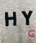 中古・古着 Hysteric Glamour (ヒステリックグラマー) HYS LOGO刺繍 オーバーサイズスウェット ベージュ サイズ:L：7000円