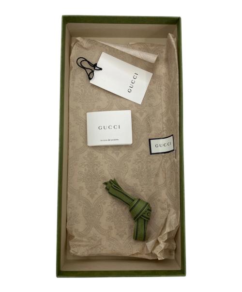 GUCCI（グッチ）GUCCI (グッチ) ウールスカーフ ピンクの古着・服飾アイテム