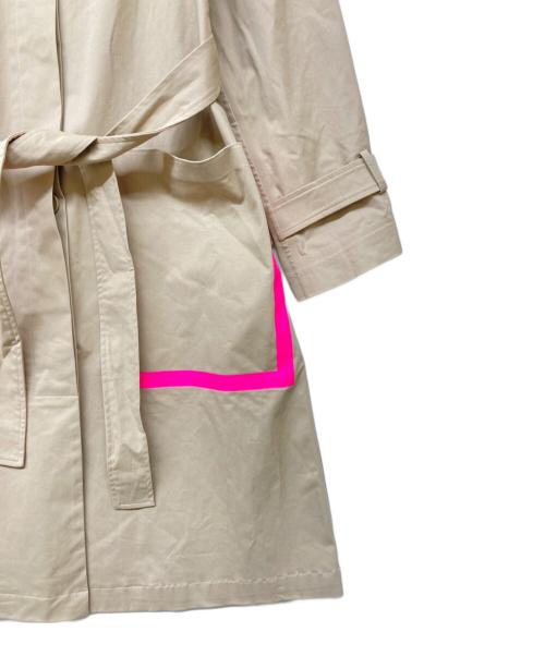 P.A.R.O.S.H（パロシュ）P.A.R.O.S.H (パロシュ) デザインステンカラーコート ベージュ サイズ:Sの古着・服飾アイテム