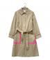 P.A.R.O.S.H（パロシュ）の古着「デザインステンカラーコート」｜ベージュ