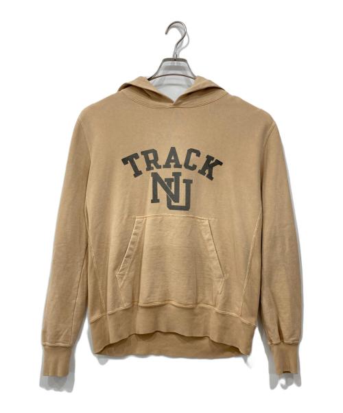 REMI RELIEF（レミレリーフ）REMI RELIEF (レミレリーフ) ロゴプルオーバーパーカー ベージュ サイズ:Mの古着・服飾アイテム