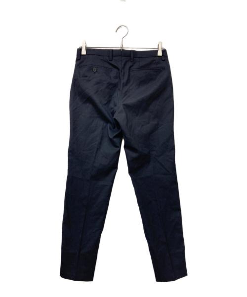 UNIVERSAL LANGUAGE（ユニバーサルランゲージ）UNIVERSAL LANGUAGE (ユニバーサルランゲージ) 2Bウールブレンドシングルブレストセットアップスーツ ネイビー サイズ:JK165CM/PT SSの古着・服飾アイテム