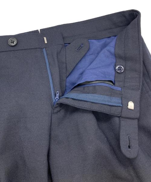 UNIVERSAL LANGUAGE（ユニバーサルランゲージ）UNIVERSAL LANGUAGE (ユニバーサルランゲージ) 2Bウールブレンドシングルブレストセットアップスーツ ネイビー サイズ:JK165CM/PT SSの古着・服飾アイテム