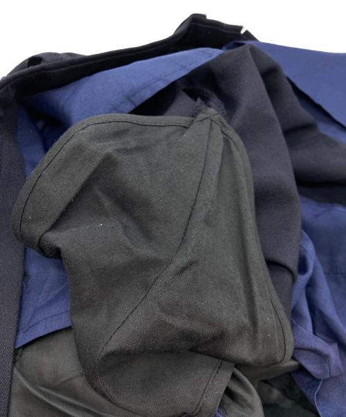 UNIVERSAL LANGUAGE（ユニバーサルランゲージ）UNIVERSAL LANGUAGE (ユニバーサルランゲージ) 2Bウールブレンドシングルブレストセットアップスーツ ネイビー サイズ:JK165CM/PT SSの古着・服飾アイテム