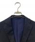 中古・古着 UNIVERSAL LANGUAGE (ユニバーサルランゲージ) 2Bウールブレンドシングルブレストセットアップスーツ ネイビー サイズ:JK165CM/PT SS：6000円
