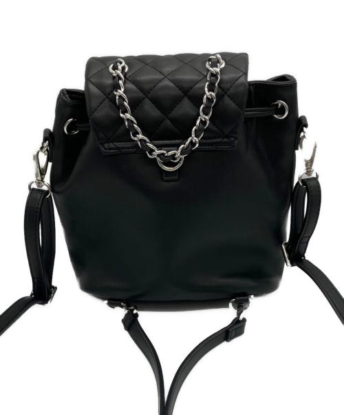 riu（リウ）riu (リウ) 3way quilting backpack ブラックの古着・服飾アイテム