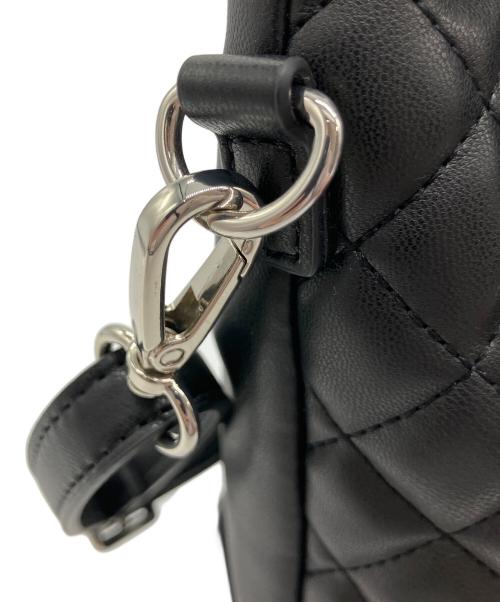 riu（リウ）riu (リウ) 3way quilting backpack ブラックの古着・服飾アイテム