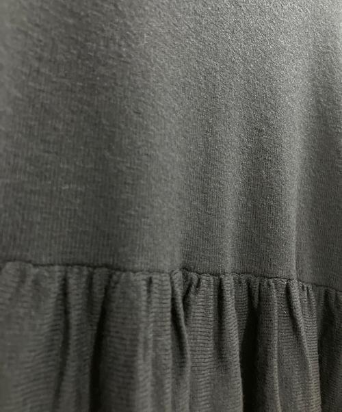 IENA（イエナ）IENA (イエナ) パフスリーブニットワンピース ネイビー サイズ:FREEの古着・服飾アイテム
