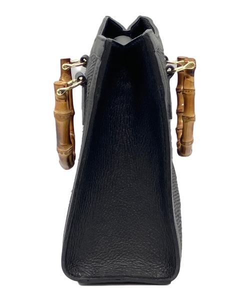 AULENTTI（オウレンティ）AULENTTI (オウレンティ) BAMBOO トートバッグ ブラックの古着・服飾アイテム