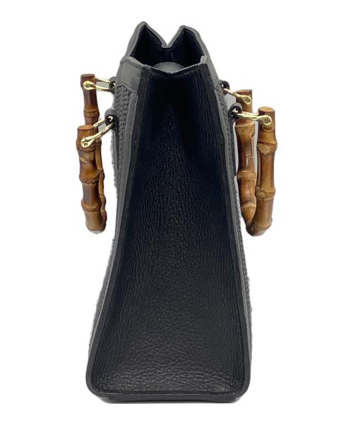 AULENTTI（オウレンティ）AULENTTI (オウレンティ) BAMBOO トートバッグ ブラックの古着・服飾アイテム