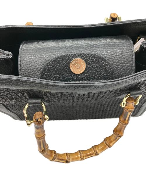 AULENTTI（オウレンティ）AULENTTI (オウレンティ) BAMBOO トートバッグ ブラックの古着・服飾アイテム