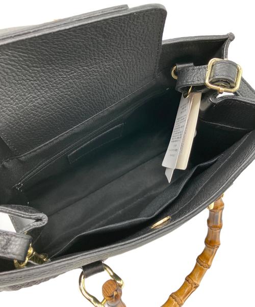 AULENTTI（オウレンティ）AULENTTI (オウレンティ) BAMBOO トートバッグ ブラックの古着・服飾アイテム