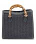 AULENTTI (オウレンティ) BAMBOO トートバッグ ブラック：13000円