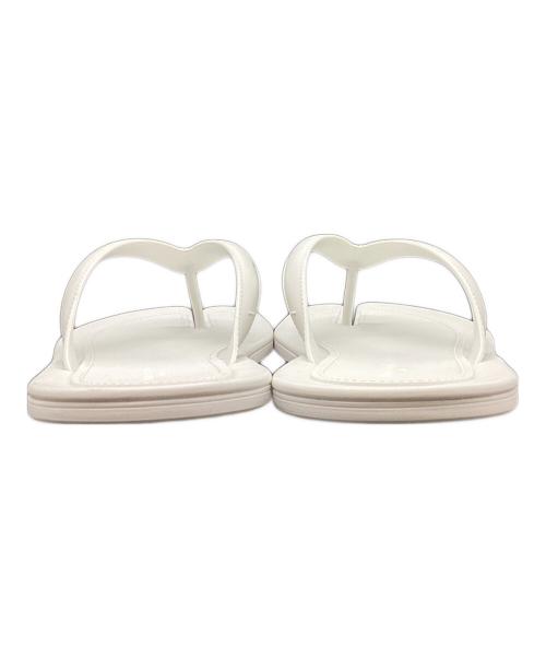 Maison Margiela（メゾンマルジェラ）Maison Margiela (メゾンマルジェラ) トングサンダル ホワイト サイズ:37の古着・服飾アイテム