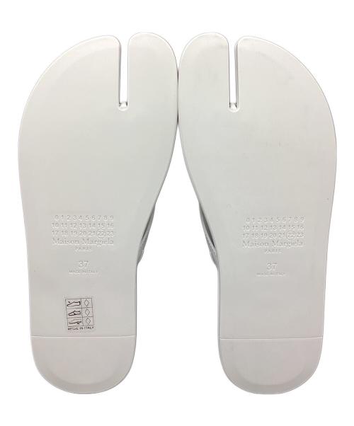 Maison Margiela（メゾンマルジェラ）Maison Margiela (メゾンマルジェラ) トングサンダル ホワイト サイズ:37の古着・服飾アイテム