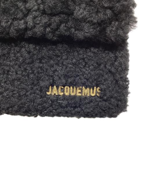 jacquemus（ジャックムス）jacquemus (ジャックムス) Le Bambidou Lamb Shearling Shoulder Bag ブラックの古着・服飾アイテム