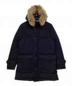BLACK LABEL CRESTBRIDGEブラックレーベル クレストブリッジ）の古着「ダウンコート」｜ネイビー