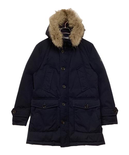 BLACK LABEL CRESTBRIDGE（ブラックレーベル クレストブリッジ）BLACK LABEL CRESTBRIDGE (ブラックレーベル クレストブリッジ) ダウンコート ネイビー サイズ:Lの古着・服飾アイテム