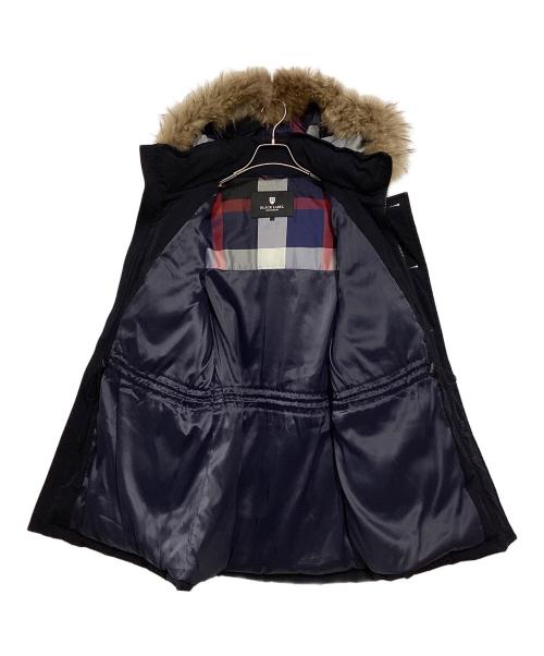 BLACK LABEL CRESTBRIDGE（ブラックレーベル クレストブリッジ）BLACK LABEL CRESTBRIDGE (ブラックレーベル クレストブリッジ) ダウンコート ネイビー サイズ:Lの古着・服飾アイテム