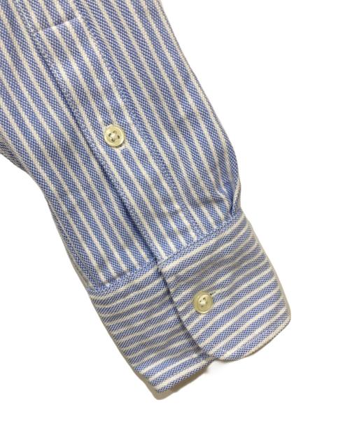 RALPH LAUREN（ラルフローレン）RALPH LAUREN (ラルフローレン) ストライプシャツワンピース ブルー サイズ:Mの古着・服飾アイテム