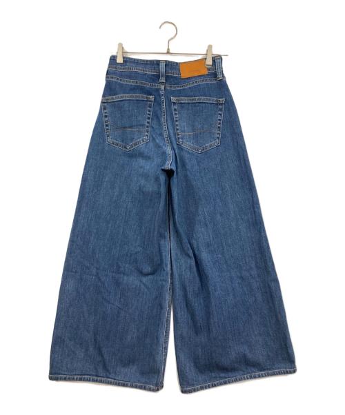 Something（サムシング）Something (サムシング) LISA スーパーワイドパンツ インディゴ サイズ:SIZE Sの古着・服飾アイテム