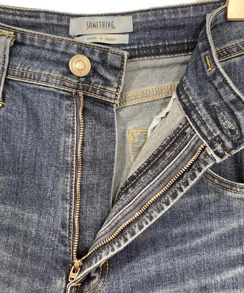 Something（サムシング）Something (サムシング) LISA スーパーワイドパンツ インディゴ サイズ:SIZE Sの古着・服飾アイテム