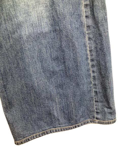 Something（サムシング）Something (サムシング) LISA スーパーワイドパンツ インディゴ サイズ:SIZE Sの古着・服飾アイテム