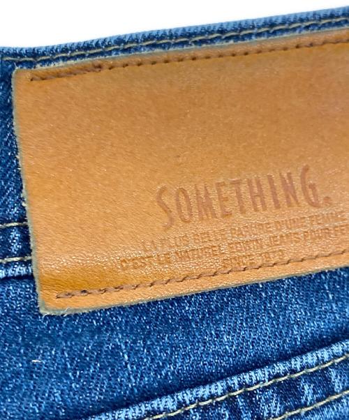 Something（サムシング）Something (サムシング) LISA スーパーワイドパンツ インディゴ サイズ:SIZE Sの古着・服飾アイテム